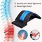 BBstore Lumbar back Stretching Device for Pain Relief with magnetic points inserted, Back Massager with 3 Adjustable Settings
