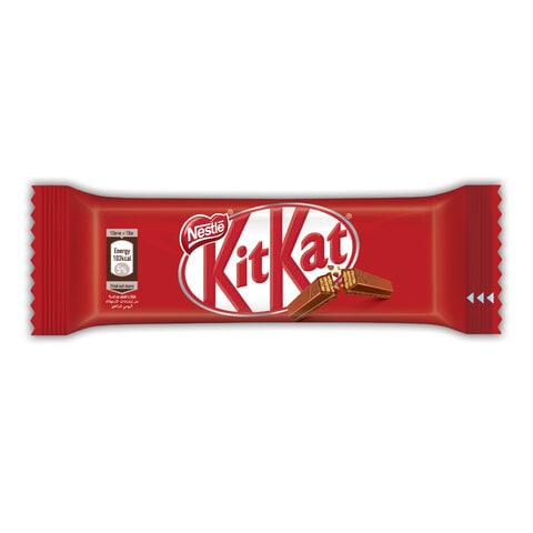 Buy Nestle Kitkat 2 Finger Milk Chocolate Bar  gram Online - Shop  Food Cupboard on Carrefour Egypt