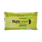 Buy Nunu Antibacterial Wipes 40 Count in UAE