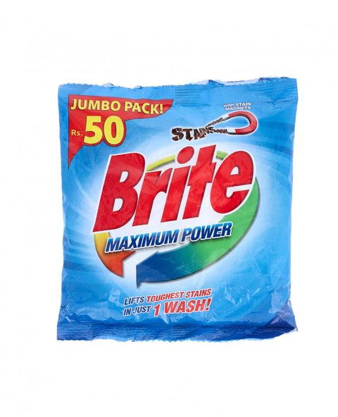 Brite Maximum Power Detergent Powder 115 gr