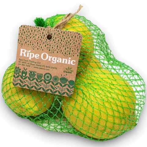 Ripe Organic Lemons 550G