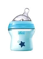 Buy Chicco Natural Feeling Color Angled Feeding Bottle Blue 150ml in Saudi Arabia