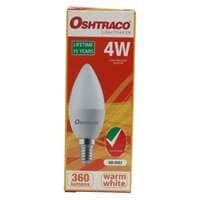 Oshtraco 4W LED Candle Bulb E14 Warm White