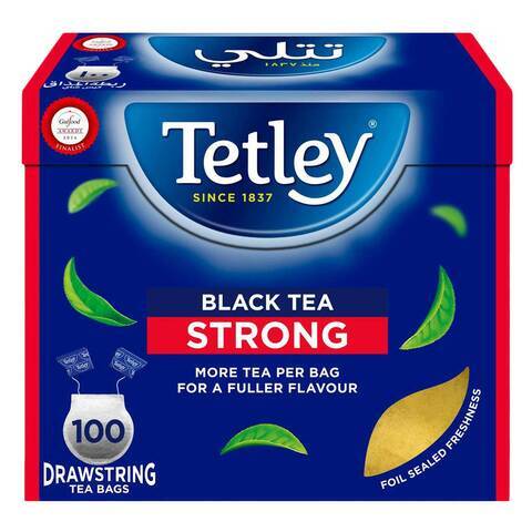 شاي أسود قوي من تتلي 2.2 جم عبوة من 100
