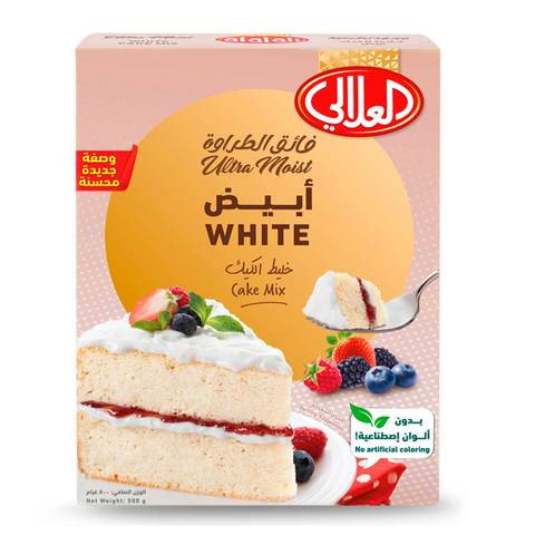 Al Alali Ultra Moist White Cake Mix 500g