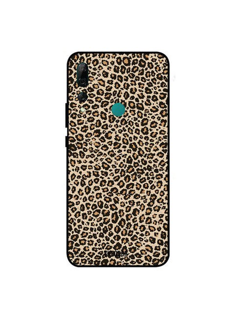 Theodor - Protective Case Cover For Huawei Y9 Prime (2019) Black/Brown/Beige