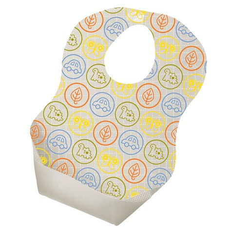 Tommee Tippee On The Go Disposable Bibs TT46352520 White Pack of 20