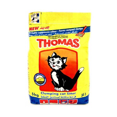 Thomas deals cat litter