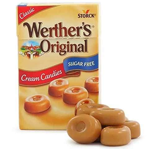 Storck Werther&rsquo;S Butter Candies Sugar Free 42 Gram