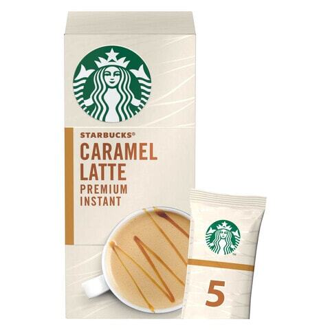 Starbucks Caramel Latte Premium Instant Coffee Mix Sachet 21.5g x5