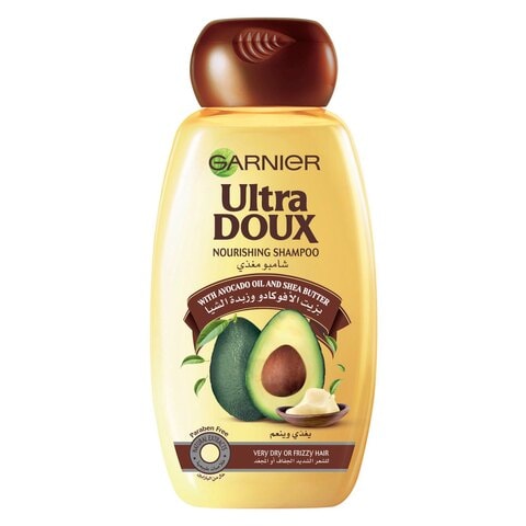 Garnier Ultra Doux Nourishing Shampoo With Avocado Oil And Shea Butter White 600ml