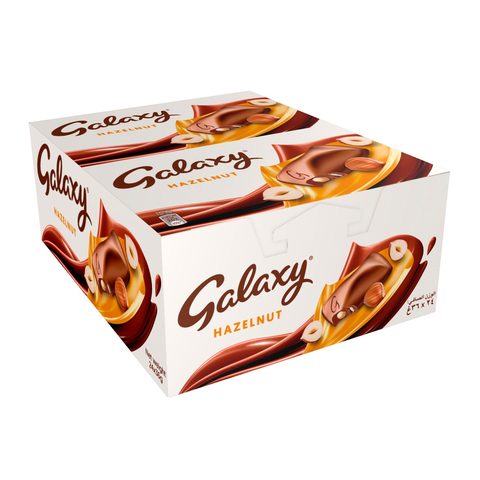 Buy Galaxy Hazelnut Chocolate Bar 36g Pack of 24 in Saudi Arabia