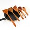 Generic-5Pcs/Set Kitchen Cooking Utensils Wooden Holes Ladle Scoop Spatulas Soup Spoon Chef Nonstick Food Kitchenware Cookware Tools