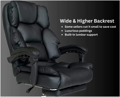 Buy Karnak Executive Office Gaming Chair PU Leather 360 Swivel