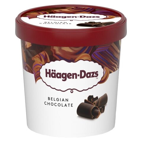 Haagen Dazs Belgian Chocolate Ice Cream Mini Cup 100ml