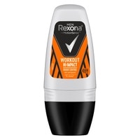 Rexona For Men Anti-Perspirant Deodorant Roll-On 48 Hour Sweat And Odour Protection Hi-Impact Workout Keeps You Feeling Fresh And Dry 50ml