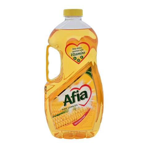 Buy Afia Omega Corn Oil 2.9l Online - Shop Food Cupboard on Carrefour ...