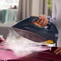 Philips 7000 Series HV Steam Iron, Blue/Yellow, DST7060/26