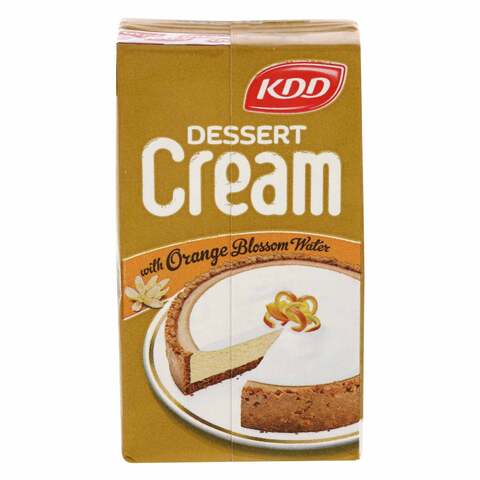 KDD Dessert Cream With Orange Blossom Water 125ml x Pack of 4