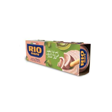 Rio Mare Light Meat Tuna In Extra Virgin Olive Oil 80g Pack of 3