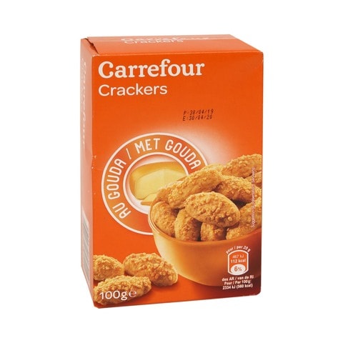 Carrefour Gouda Cheese Crackers 100g