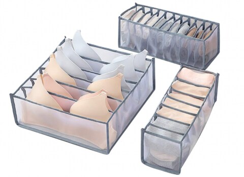 Dreamons Link Thickening 3Pcs Collapsible Storage Boxes