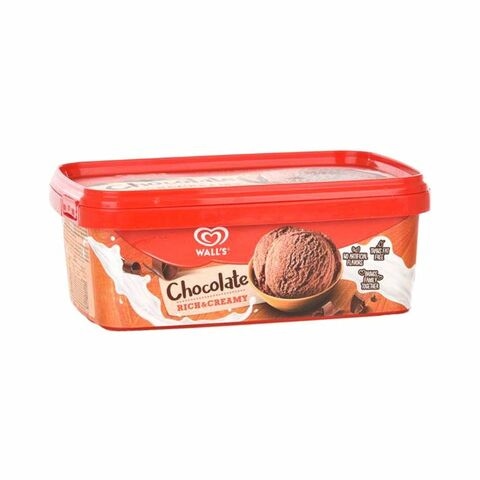 Buy Walls Chocolate Ice Cream 1l in UAE