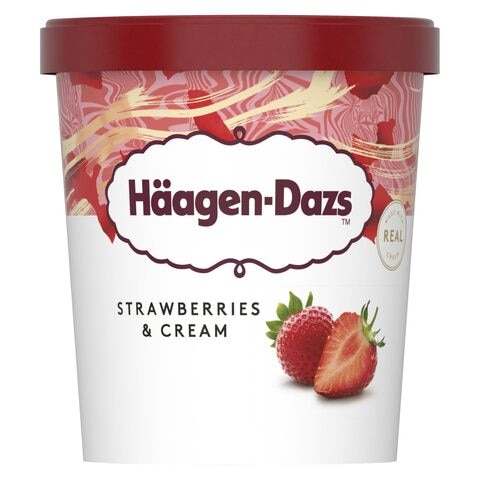 Haagen Daz Pint Strawberry Ice Cream 460ml