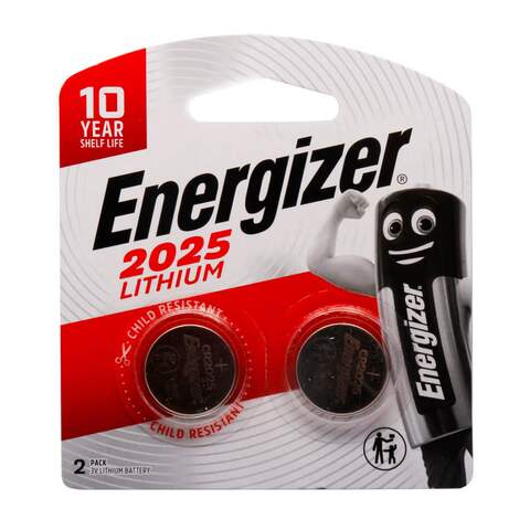 Buy Energizer Lithium Battery 3V 2025 Silver Online - Shop Electronics & Appliances on Carrefour UAE