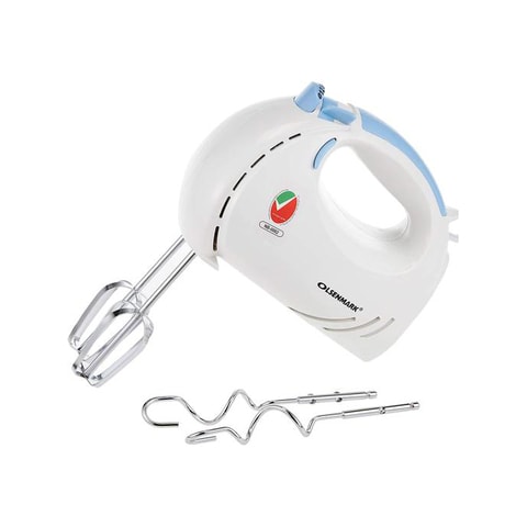 Olsenmark Omhm2348 Hand Mixer - 150W Powerful Motor - 7 Speed Control - 2 Beaters And 2 Hooks - Mix, Stir, Blender, Whip - Abs Material - Lightweight