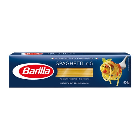 Buy Barilla Spaghetti N5 500g in Saudi Arabia