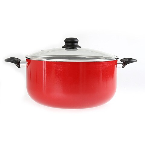 First1 Casserole With Lid 30Cm Non Stick Red