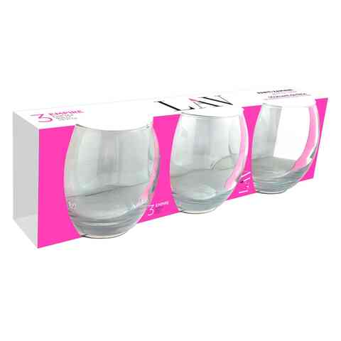 Lav Empire Glass Set Clear 405ml 3
