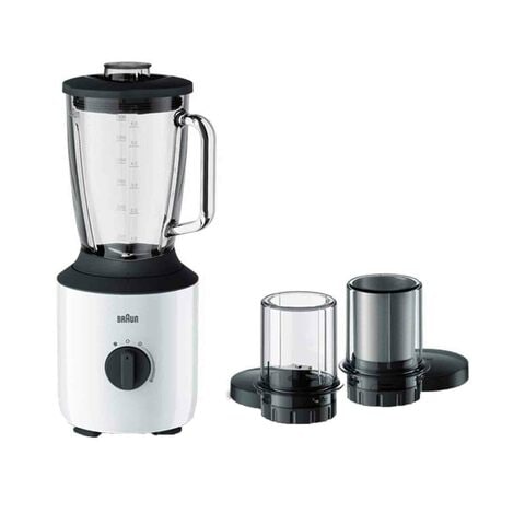 Buy Braun PowerBlend Glass Jug Blender 800W JB 3173 White Online - Shop  Electronics & Appliances on Carrefour UAE