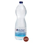 Buy Carrefour Natural Water - 600 ml - 20 Pieces in Egypt