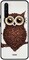 Theodor - OnePlus Nord Case Cover Coffee Owl Flexible Silicone Cover