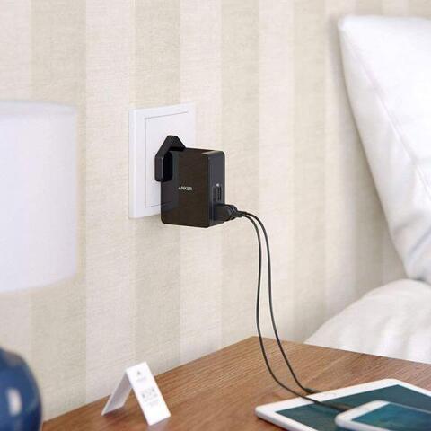 Anker PowerPort 4 Lite Wall Charger, 4 Ports