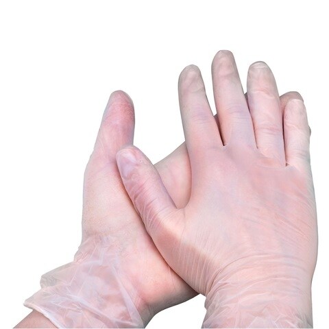 Lulu Vinyl Hand Gloves Small 100Pcs