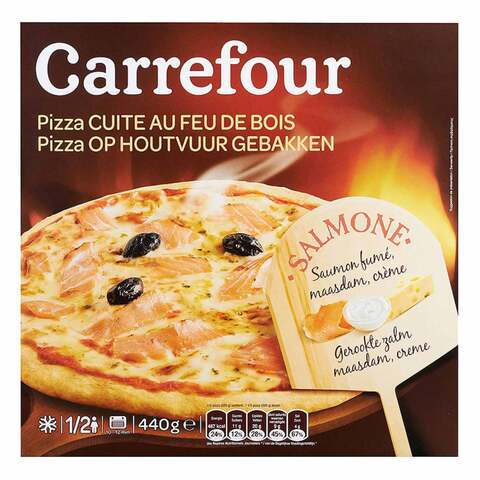 Buy Carrefour Salmon Pizza 440g in Kuwait