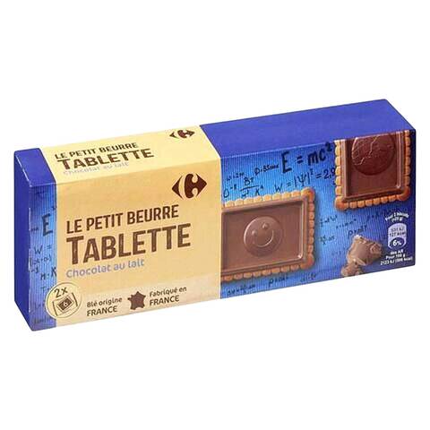 Carrefour Milk Chocolate Butter Biscuits 150g