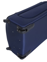 Senator Brand Softside Medium Check-in Size 60 Centimeter (24 Inch) 2 Wheel EVA Luggage Trolley in Blue Color KH247-24_BLU