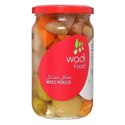 Wadi Food Mixed Pickles - 650 Gram