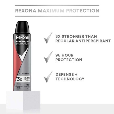 Rexona Maximum Protection Confidence Anti-Perspirant Deodorant Spray Multicolour 150ml