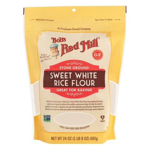 Bob&#39;s Red Mill Gluten Free Sweet White Rice Flour 680 Gram