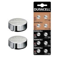 Duracell AG13 LR44 (A76) Alkaline 1.5V Batteries - 10 Pieces