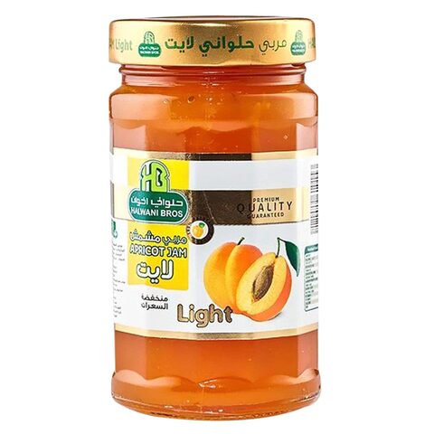 Halwani Bros Jam Light Apricot - 380 gram