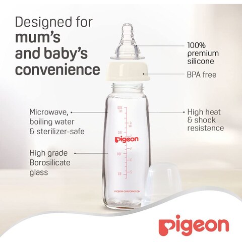 Pigeon Feeding Bottle K-6 00281 Clear 200ml