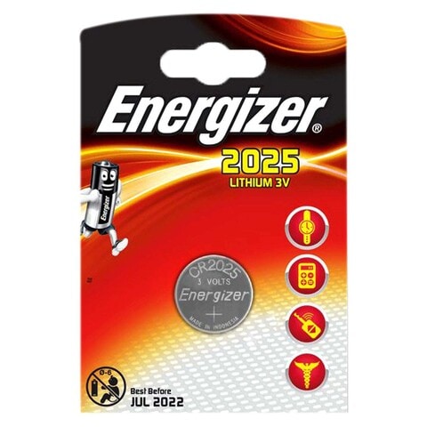 Buy Energizer 2025 Lithium Coin Battery - 1 Battery in Egypt
