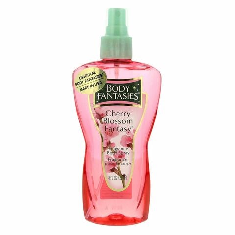 Body Fantasies Strawberry Fantasy Fragrance Body Spray Pink 236ml