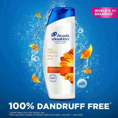 Buy Head & Shoulders Anti-Hairfall Anti-Dandruff Shampoo 400ml Online -  Shop Beauty & Personal Care on Carrefour UAE